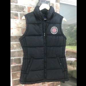 Madden Girl black puff vest